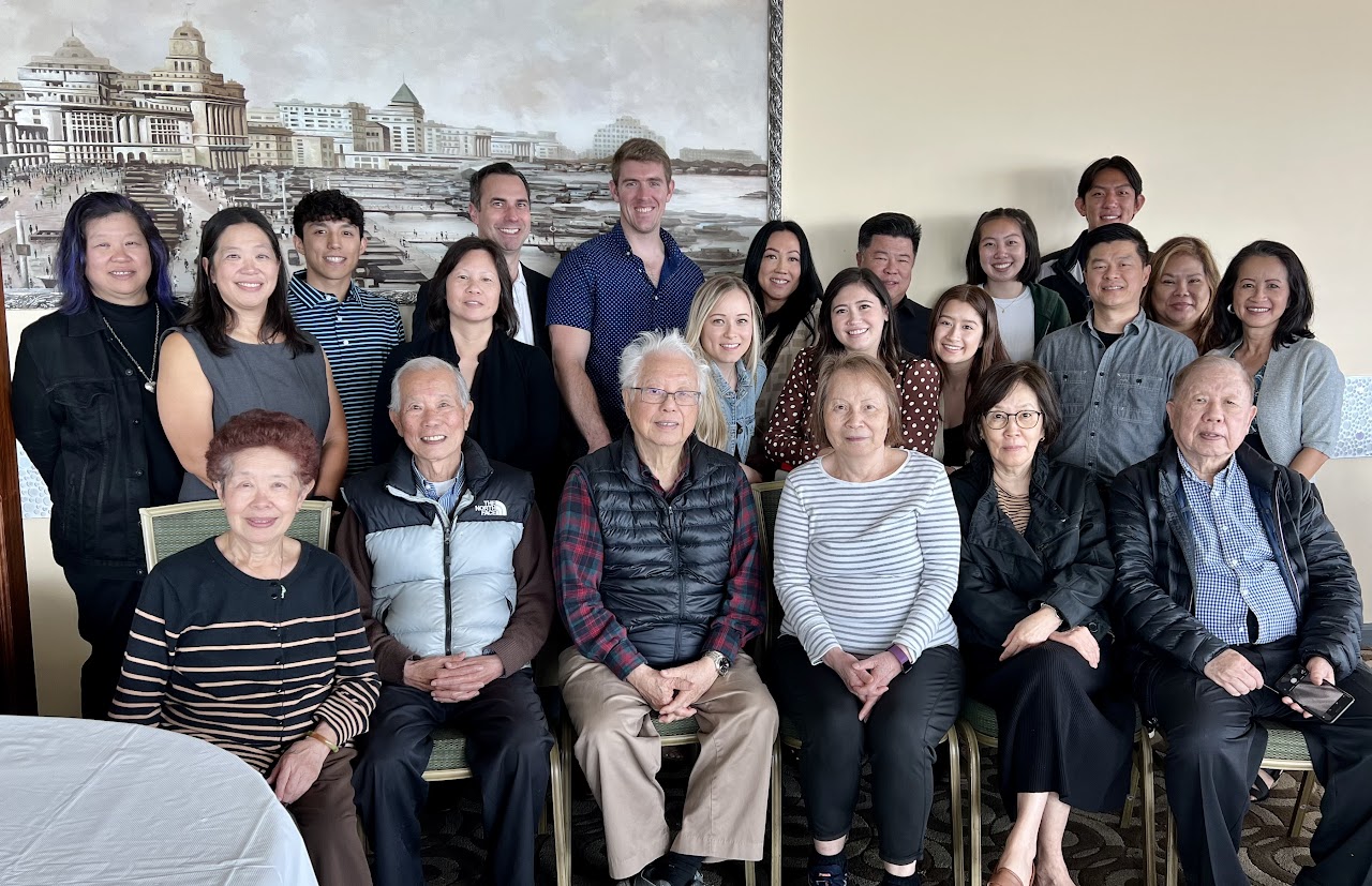 郭斌將軍後代家庭成員，2022 年 6 月 3 日攝於美國加州舊金山灣區。