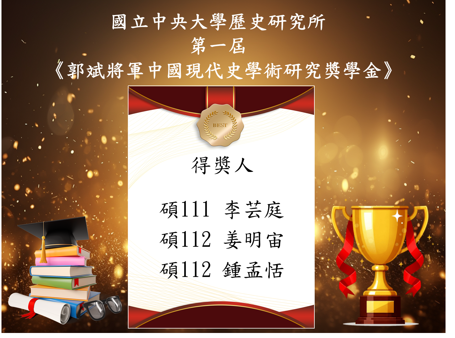 得獎